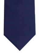 Plain Navy Tie - TIE STUDIO